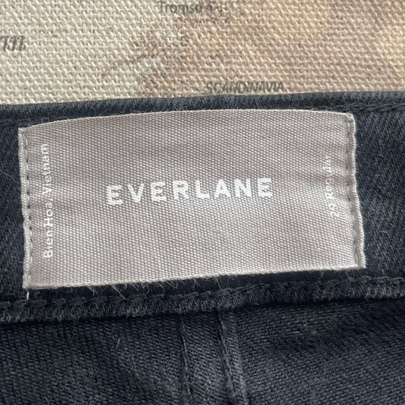 Everlane Black Mid Rise Jeans Size 29 Regular - Picture 8 of 14